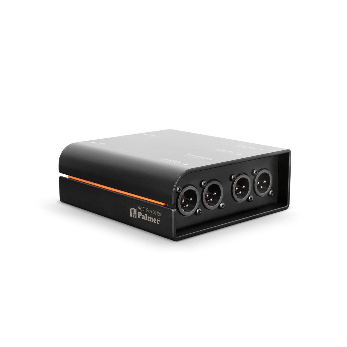 Palmer AoC Box XLRm - Audio over Cat box from etherCON to 4 x XLR male