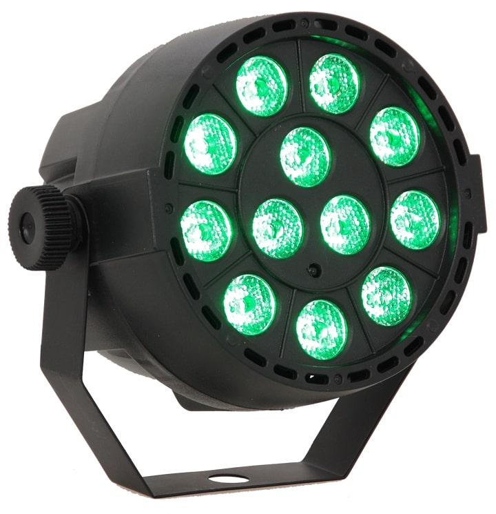 LED Spot Multicolor with remote control (12x3W)