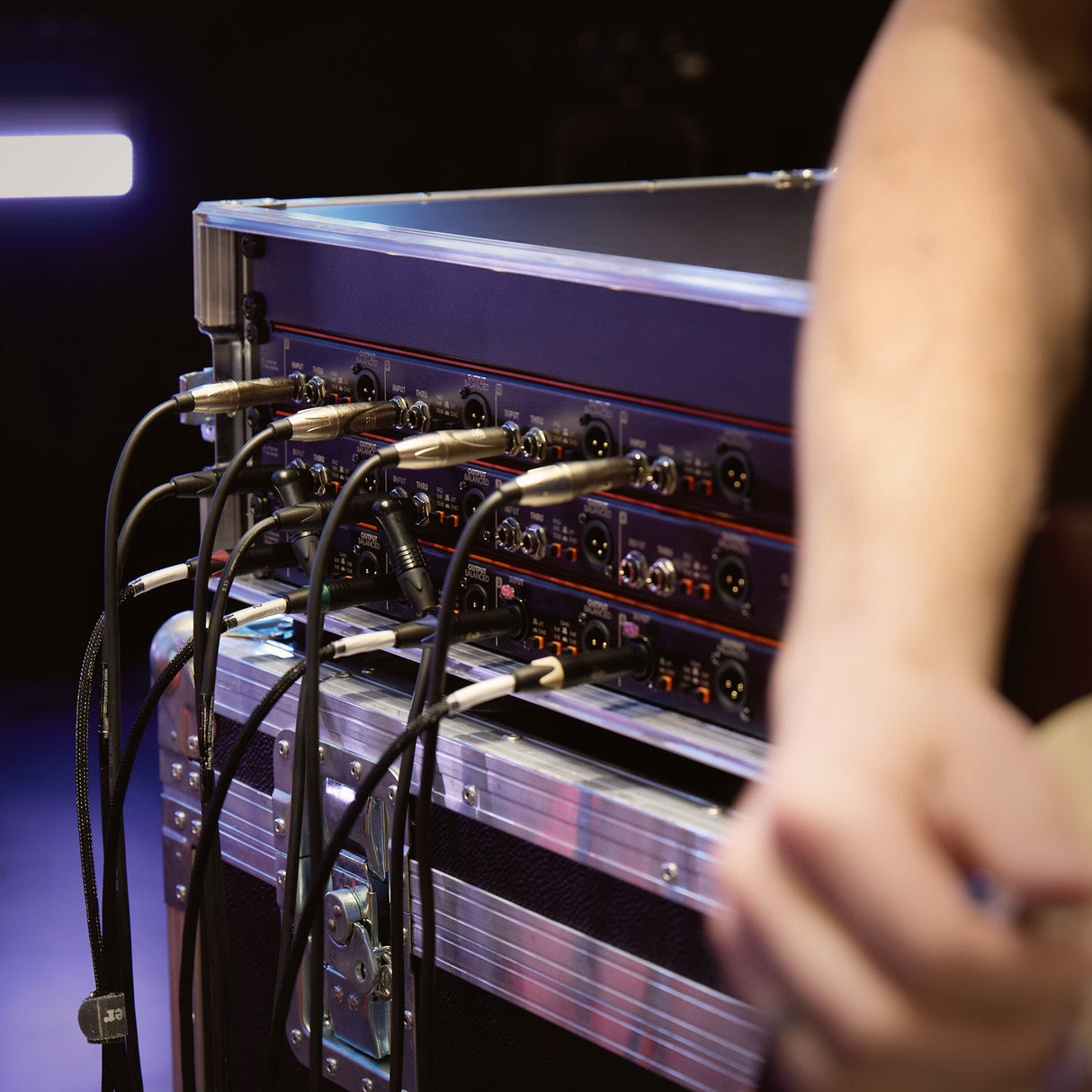 Palmer BRIDGE 4A+ - 19" DI box / line isolation box, 4 channels, active