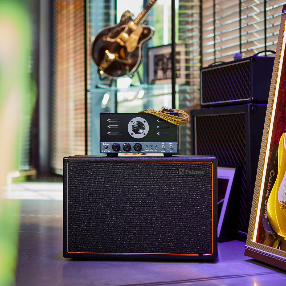 Palmer CAB 212 BX V30 - Guitar cabinet with Celestion Vintage 30 2 x 12, open back