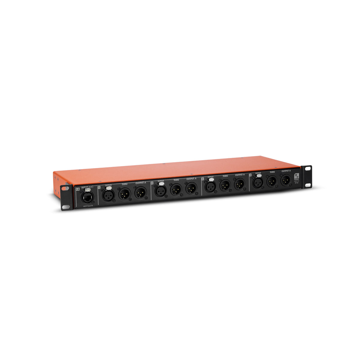 Palmer DELTA 4PL - 4-channel passive line splitter with audio via Cat cable
