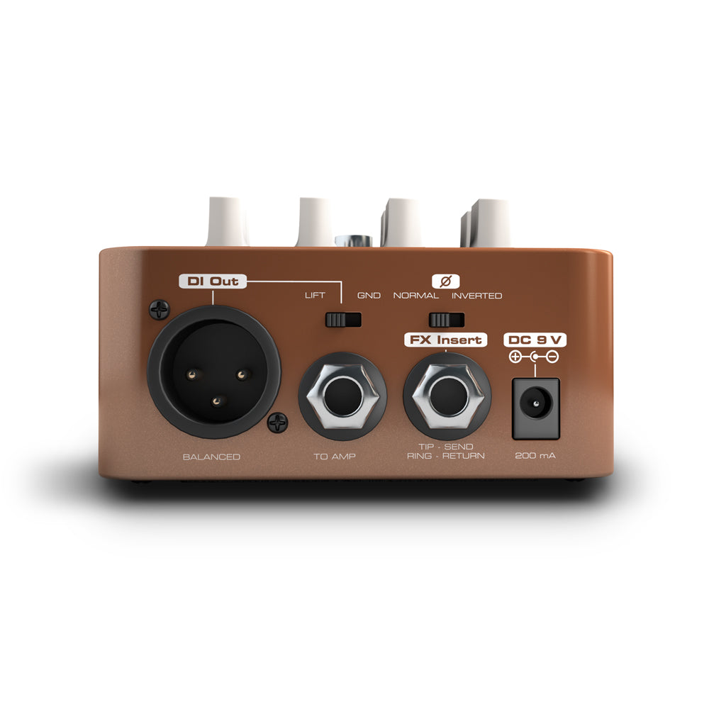 Palmer POCKET AMP ACOUSTIC – Portable preamp for acoustic string instruments