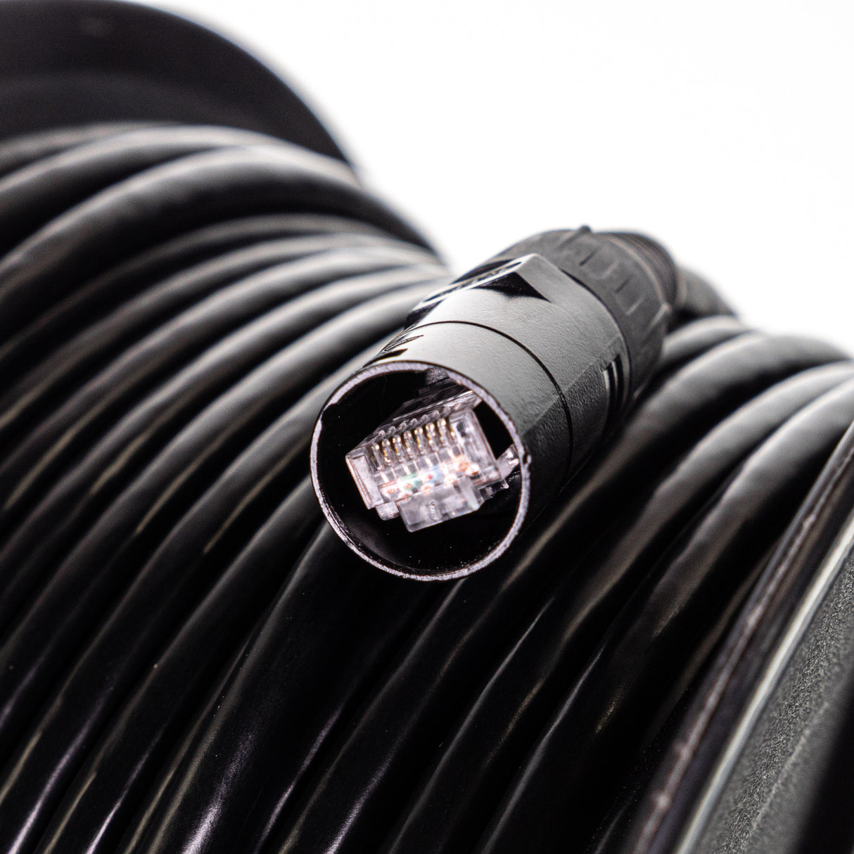 Perfex CAT7 cable reel (BLACK) 75m