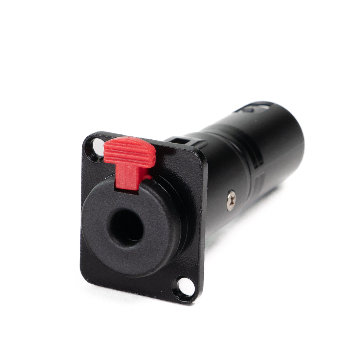 Perfex Jack to XLR Male Chassis Connector (Black)