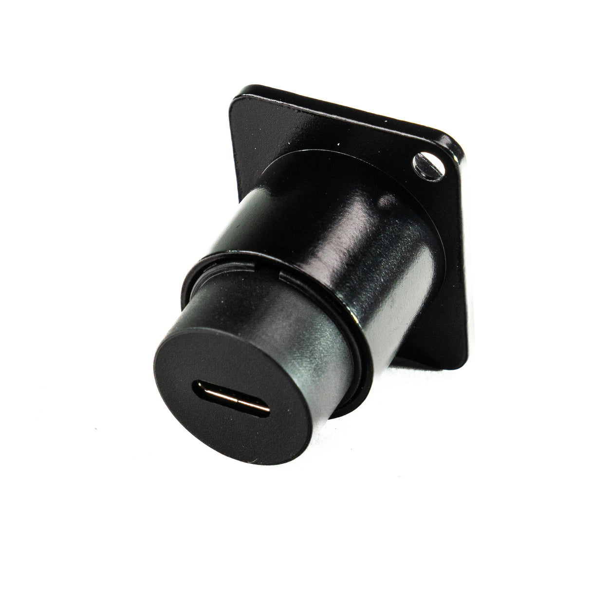 Perfex USB-C to USB-C Chassis Connector (Black)