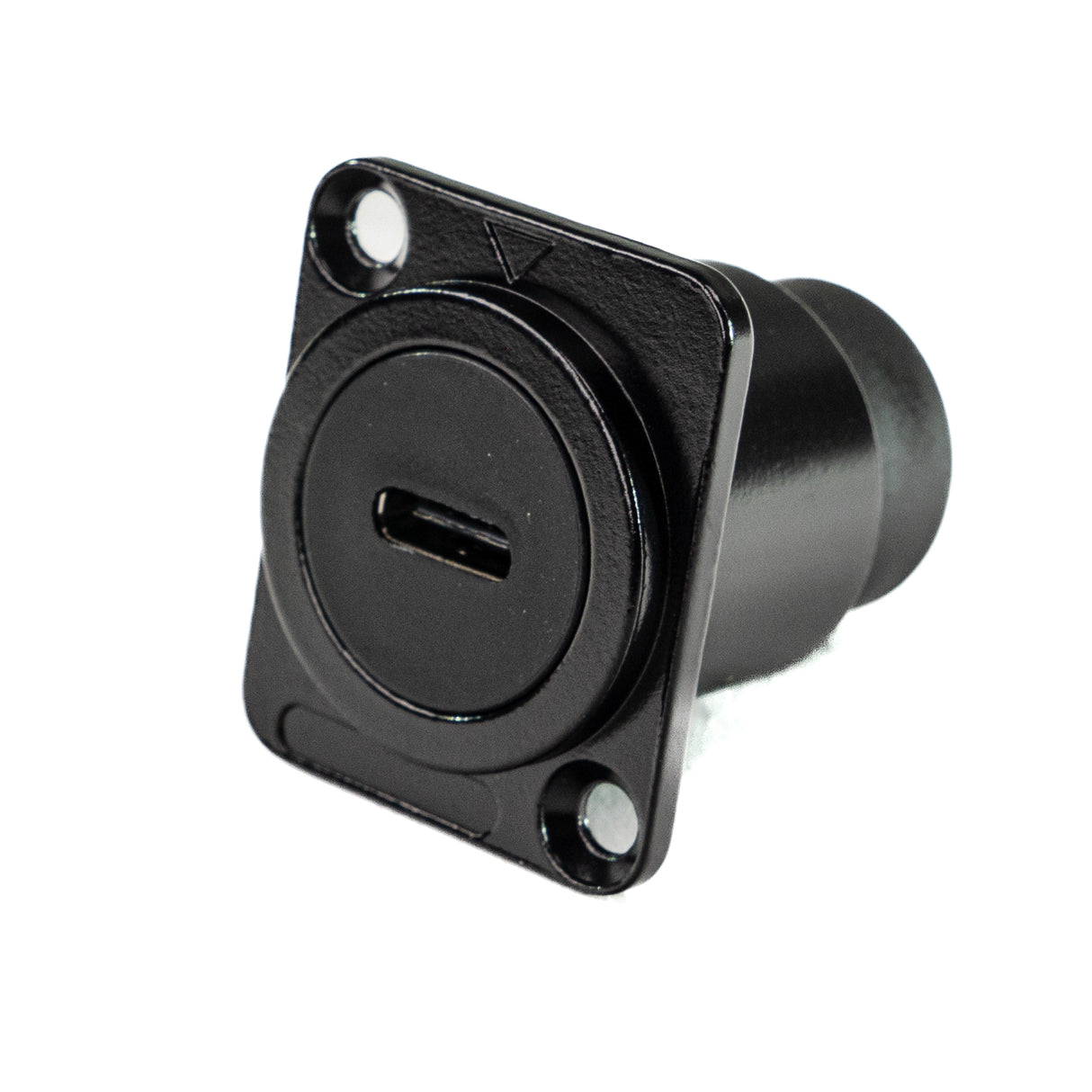 Perfex USB-C to USB-C Chassis Connector (Black)