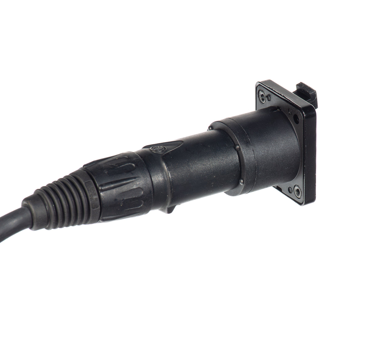 Perfex RJ45 Chassis Connector (Black)