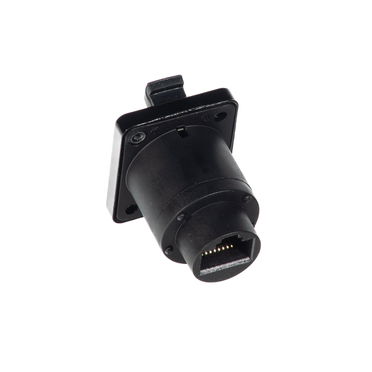 Perfex RJ45 Chassis Connector (Black)