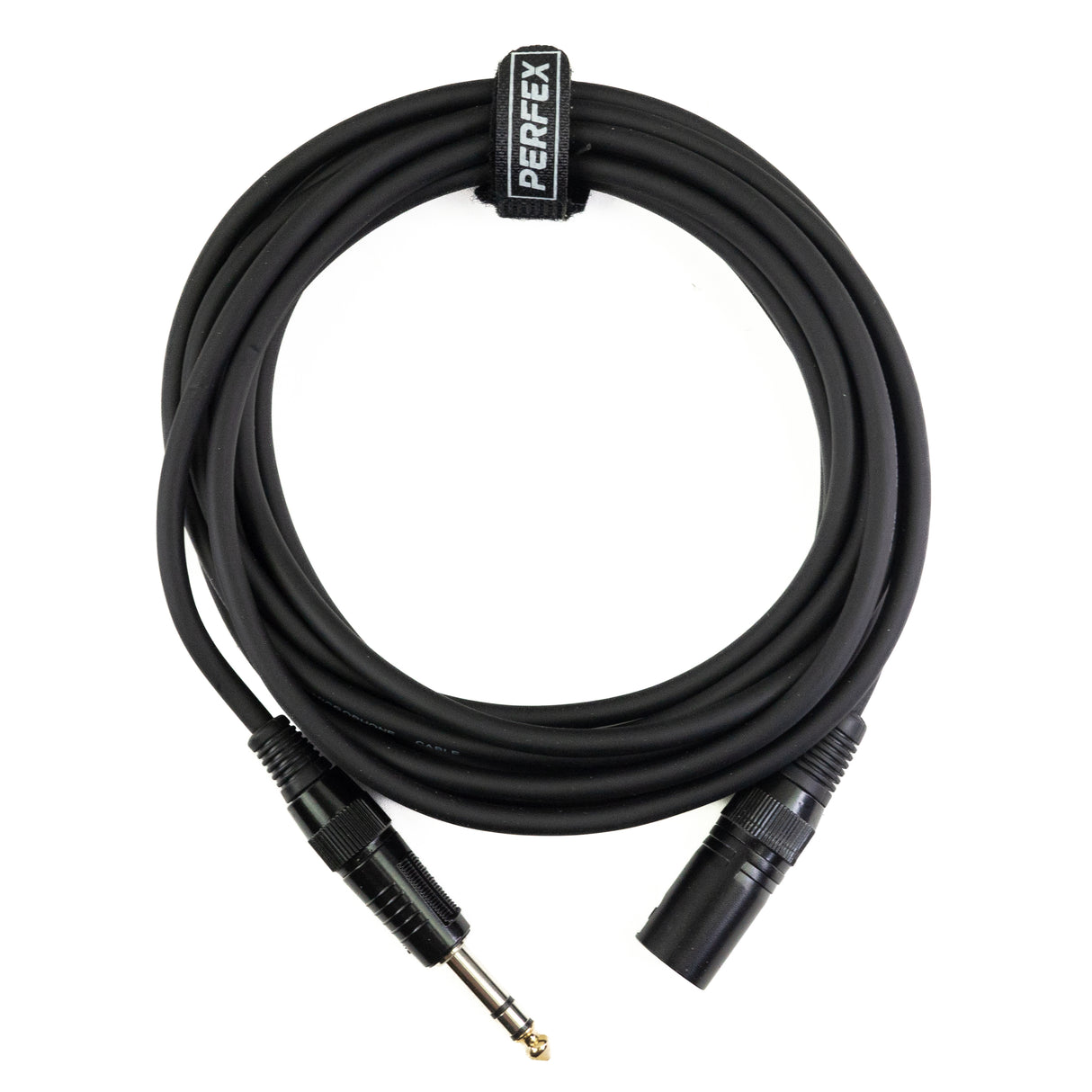 Perfex XLR male to balanced jack (5m)