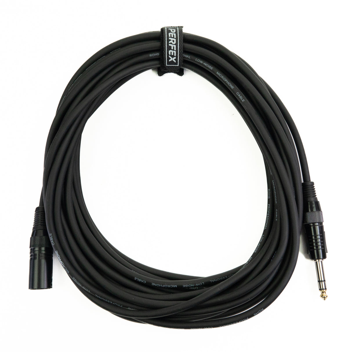 Perfex XLR male to balanced jack (10m)