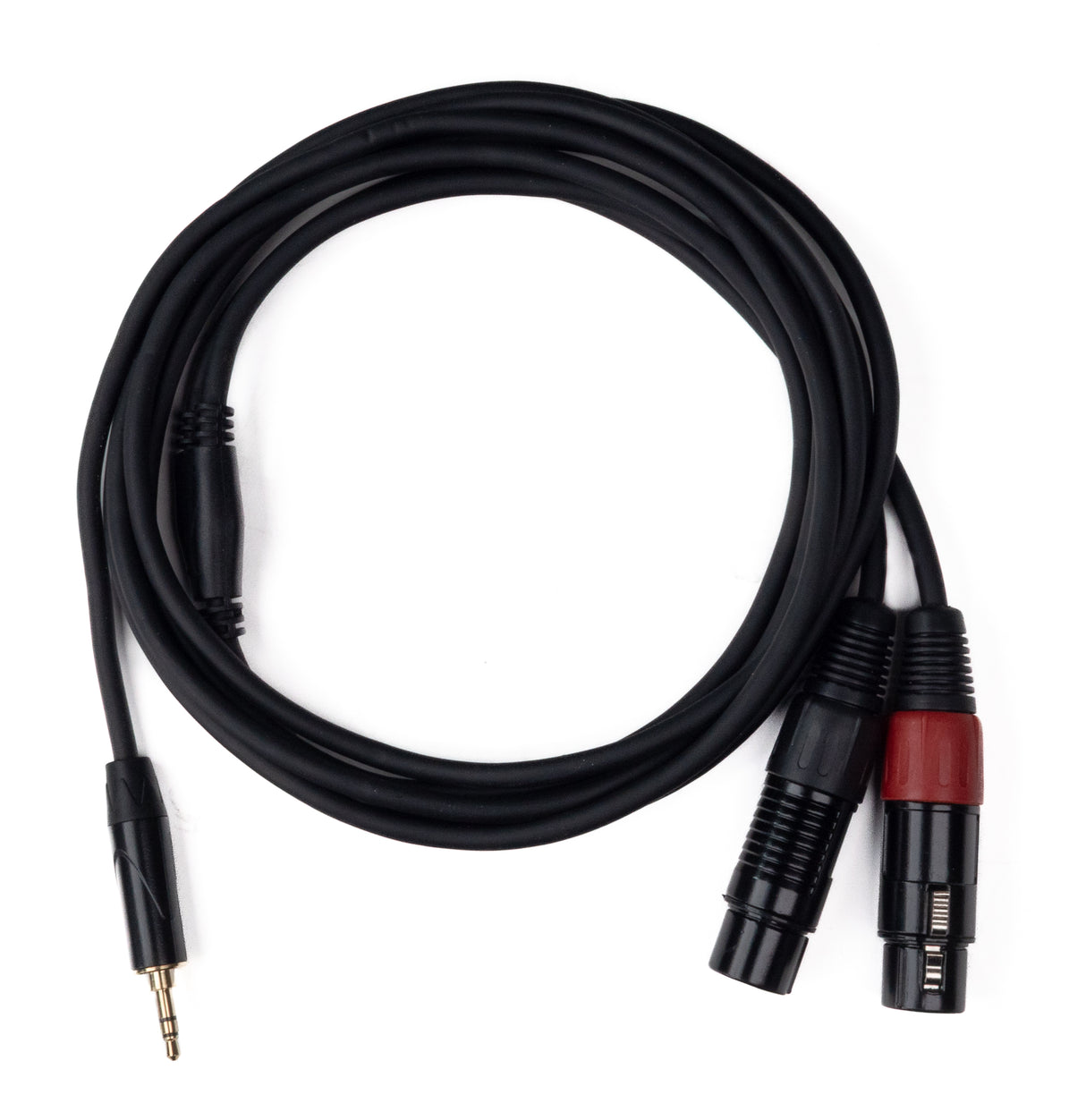 MINIJACK 3.5mm TRS Male to 2x XLR Female (3m)