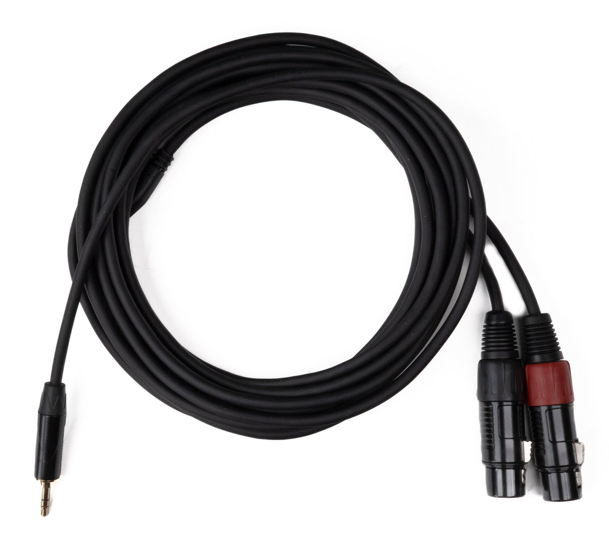 MINIJACK 3.5mm TRS Male to 2x XLR Female (6m)