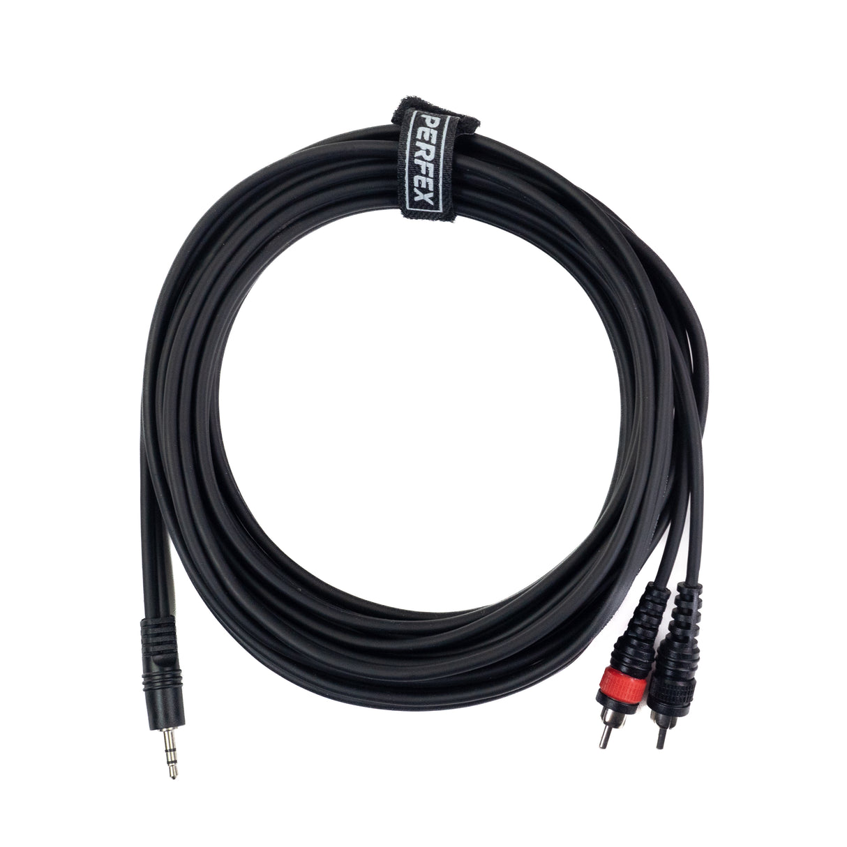 Perfex 3.5mm mini-jack to RCA phono cable (6m)