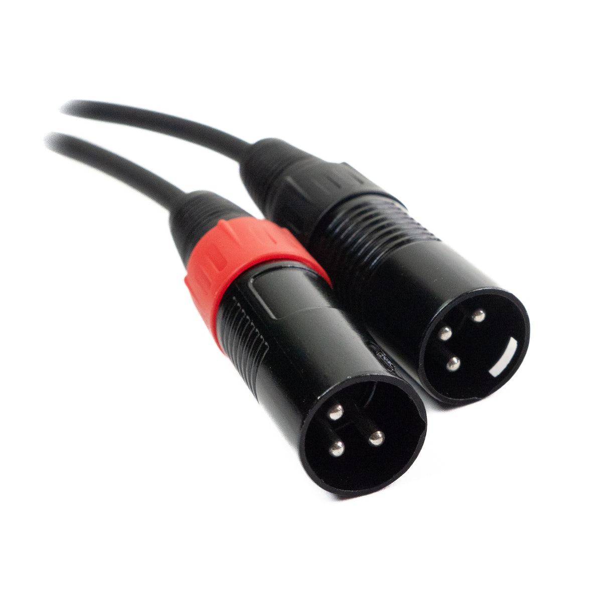 Perfex 2x XLR male to 3.5mm mini-jack cable (1.3m)