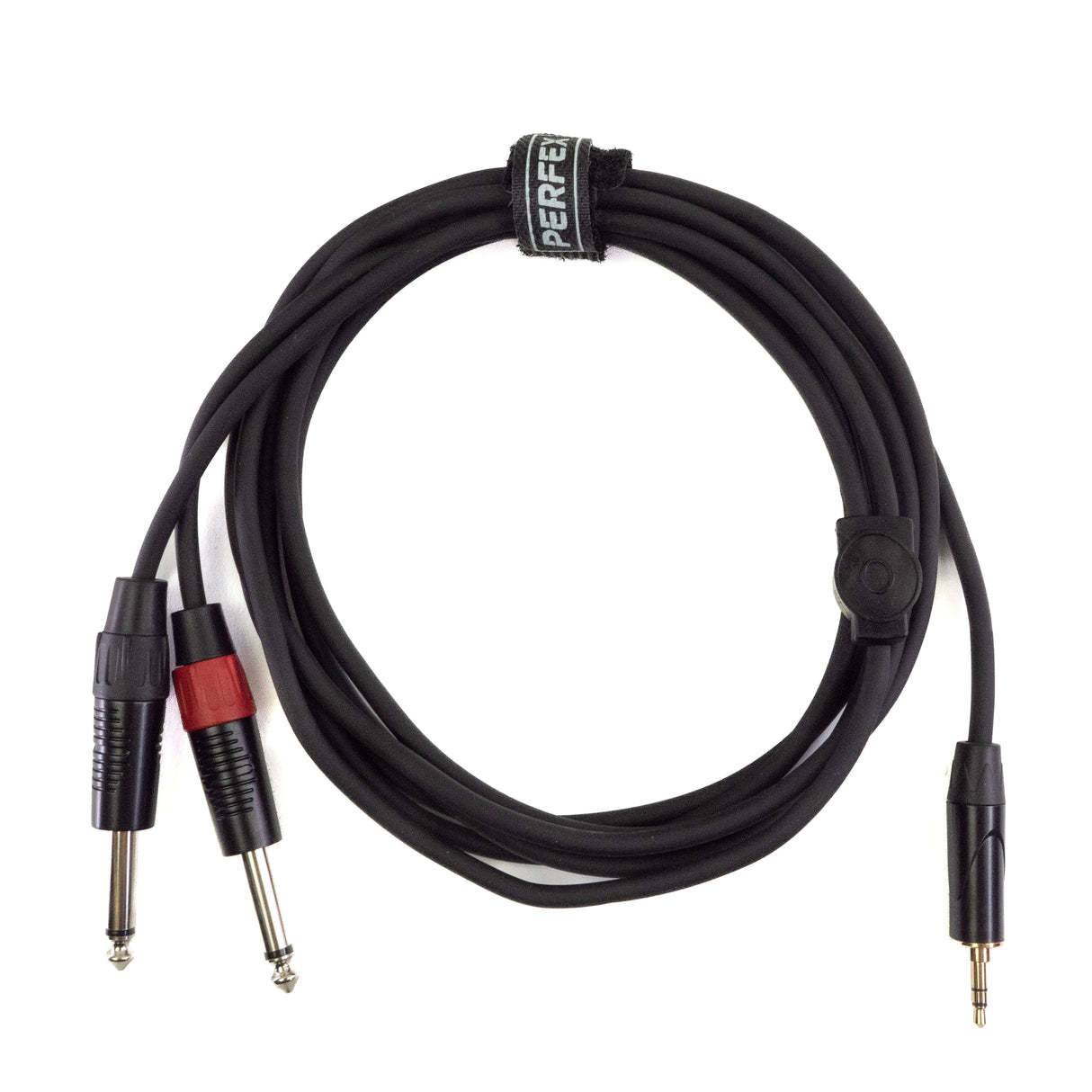 Perfex 2x jack to 3.5mm mini-jack cable (3m)
