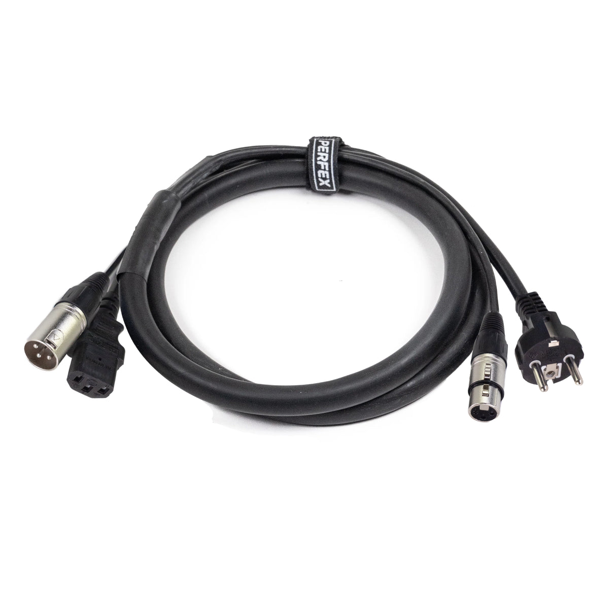 Perfex Schuko & XLR Combo Cable (Audio, 1.5m)