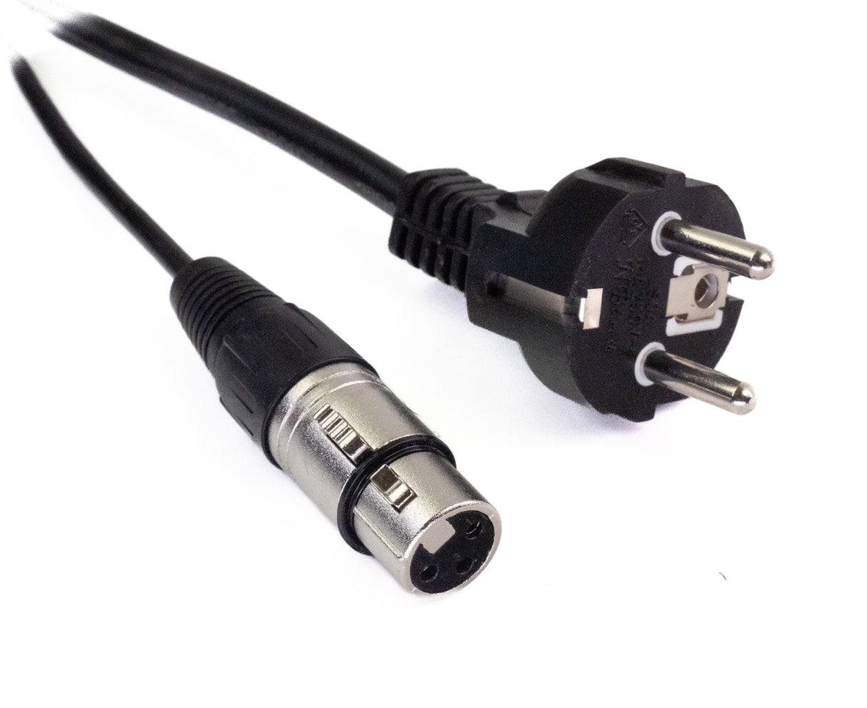 Perfex XLR & IEC power cable (Audio, 10m)