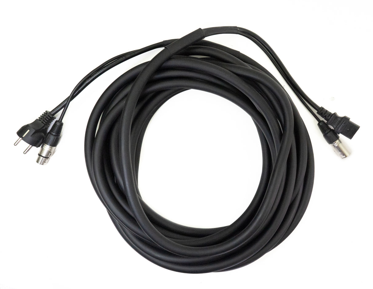 Perfex XLR & IEC power cable (Audio, 10m)