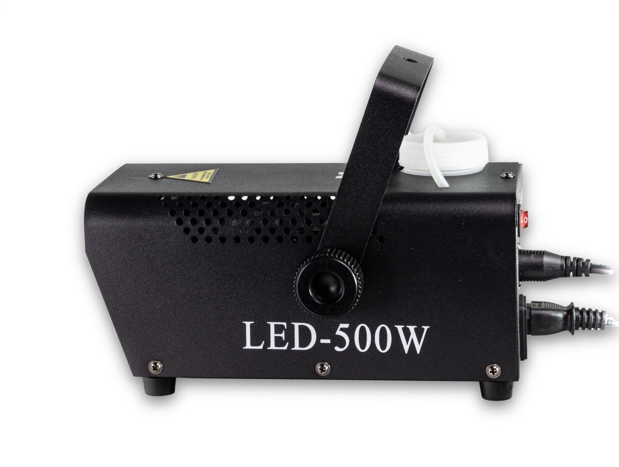 Marconi Full RGB Smoke Machine (500 W, Black) Bundle