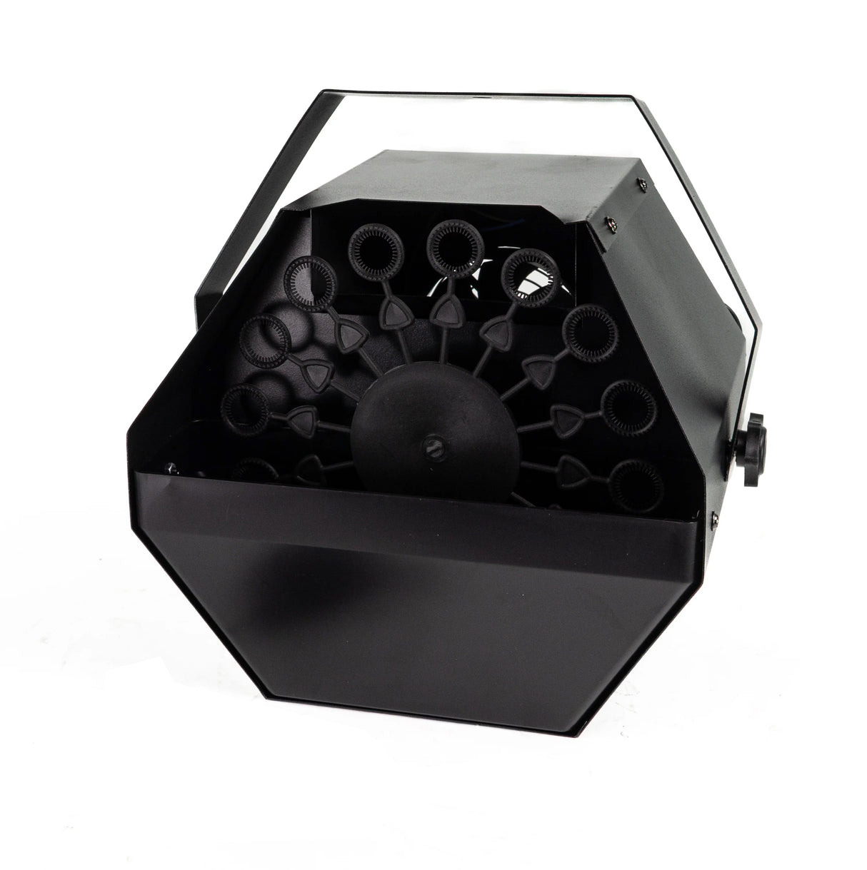 Marconi Battery-Powered Bubble Machine (Black) + Bubble Solution