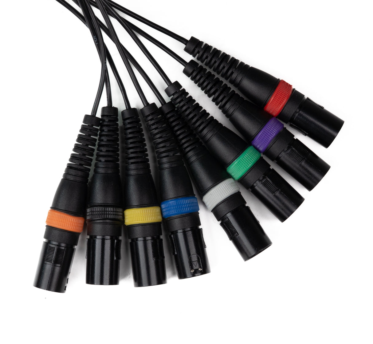 Par-8 multicore XLR male to XLR female (10m)