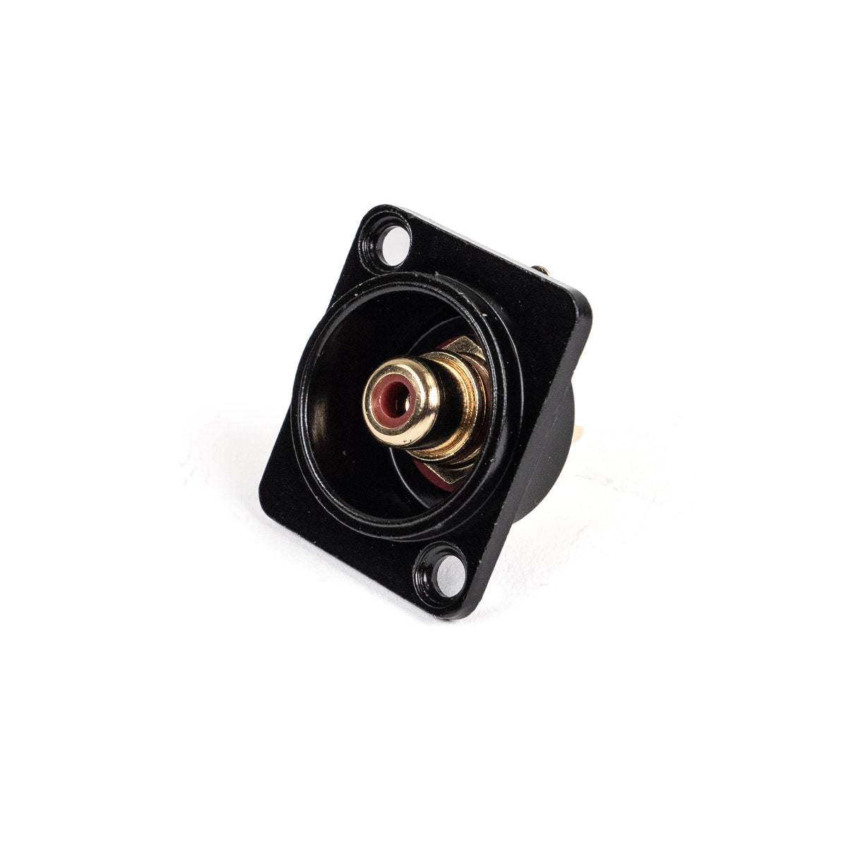 Perfex RCA Phono Female Chassis Connector (Red, Black)