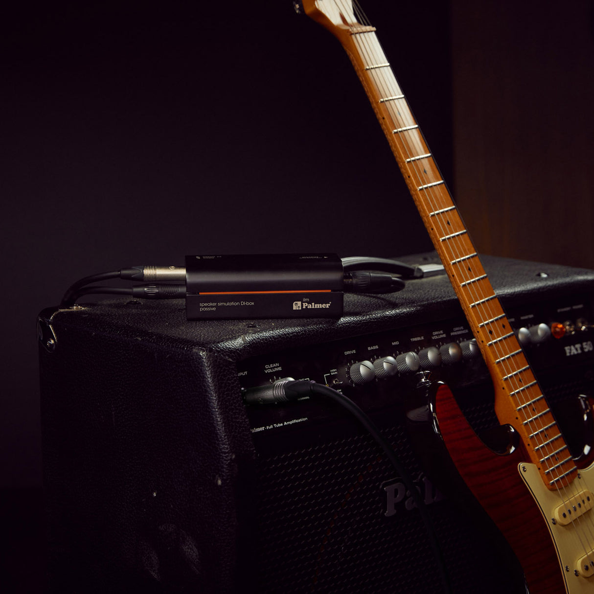 Palmer RIVER ilm - Passive speaker simulation DI box