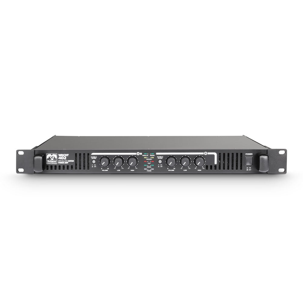 Palmer MACHT 402 - 19" stereo power amp for guitar