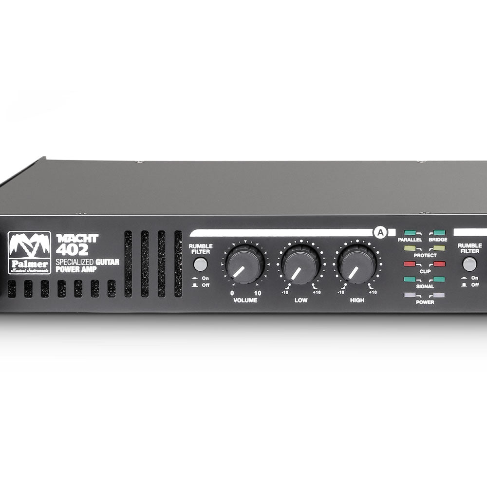 Palmer MACHT 402 - 19" stereo power amp for guitar