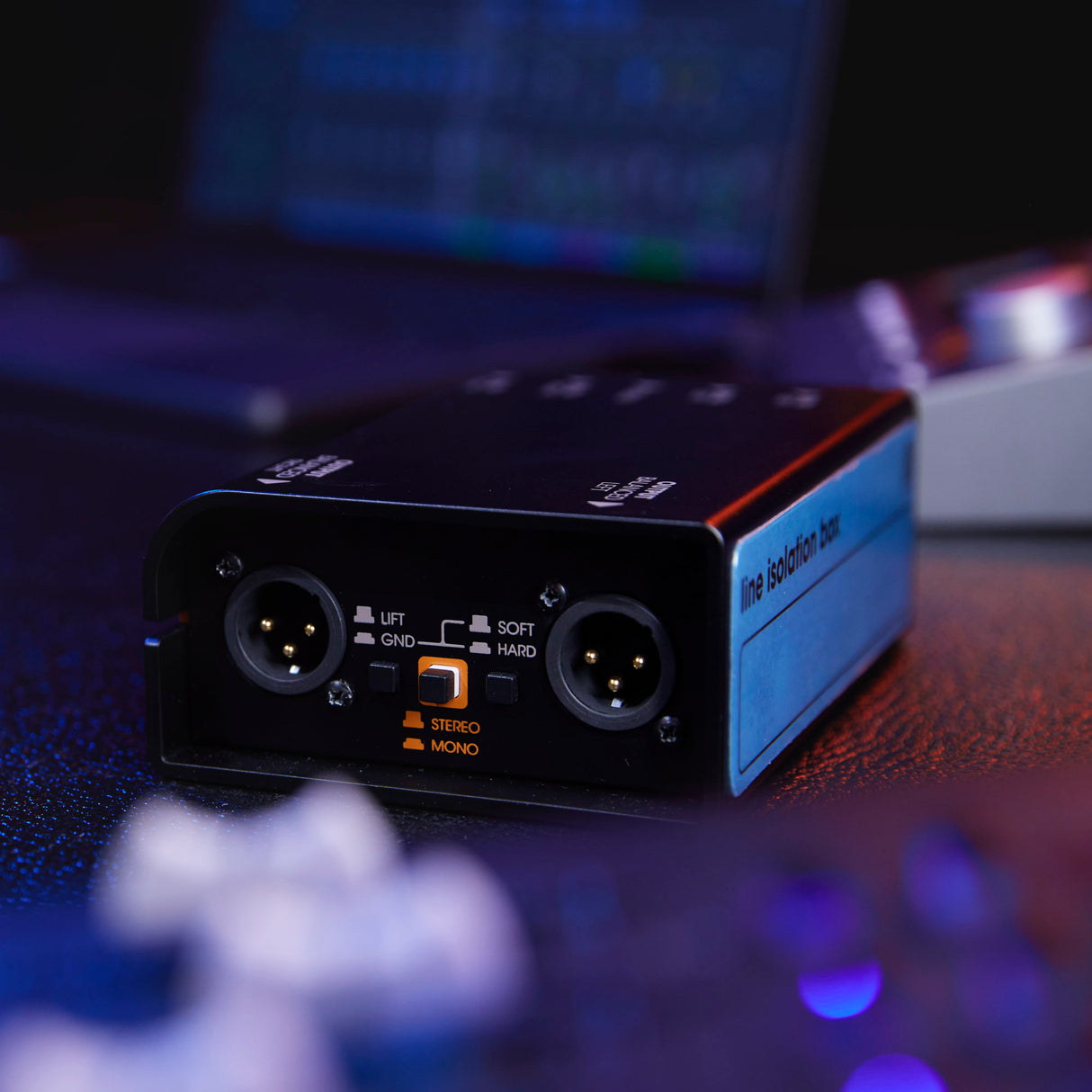 Palmer RIVER naab - Passive 2-channel DI box for media applications