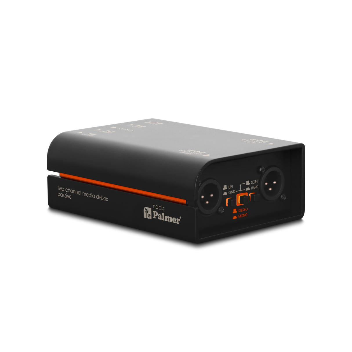 Palmer RIVER naab - Passive 2-channel DI box for media applications