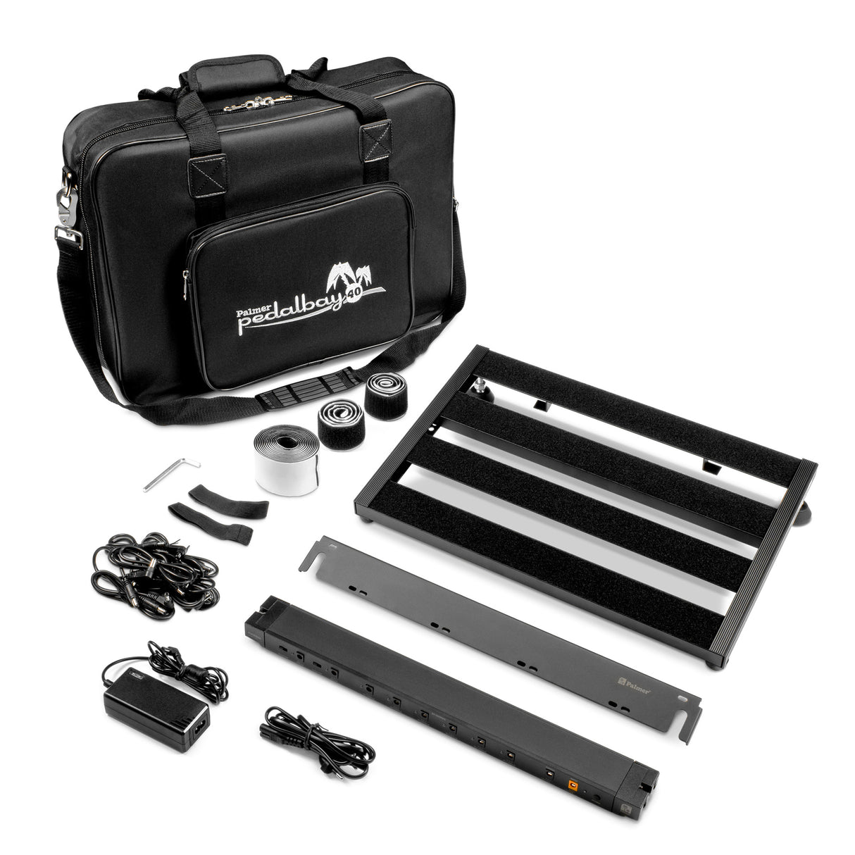 Palmer Pedalbay® 40 PB - Pedalboard incl. WTPB40 power bar
