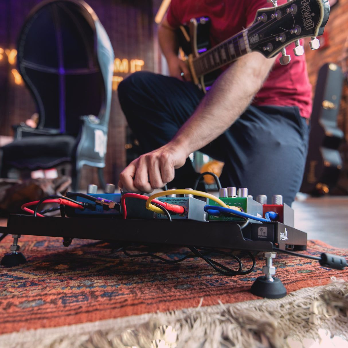 Palmer Pedalbay® 40 PB - Pedalboard incl. WTPB40 power bar