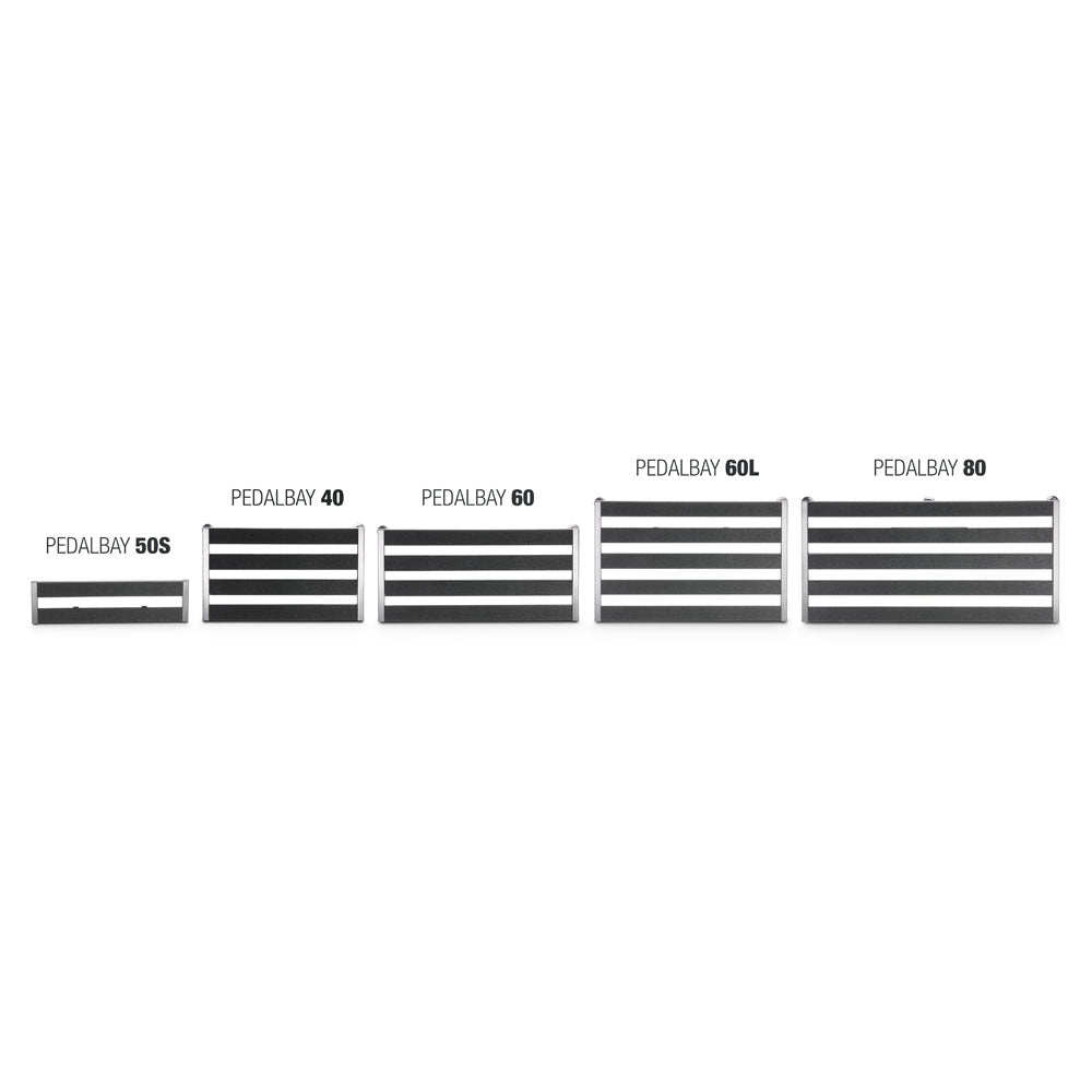 Palmer PEDALBAY® 60 - Lightweight, adjustable pedalboard with protective softcase, 60 cm