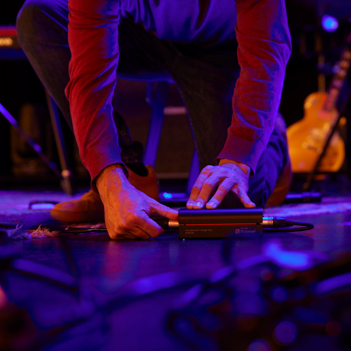 Palmer RIVER tauber - Passive combiner box for microphones