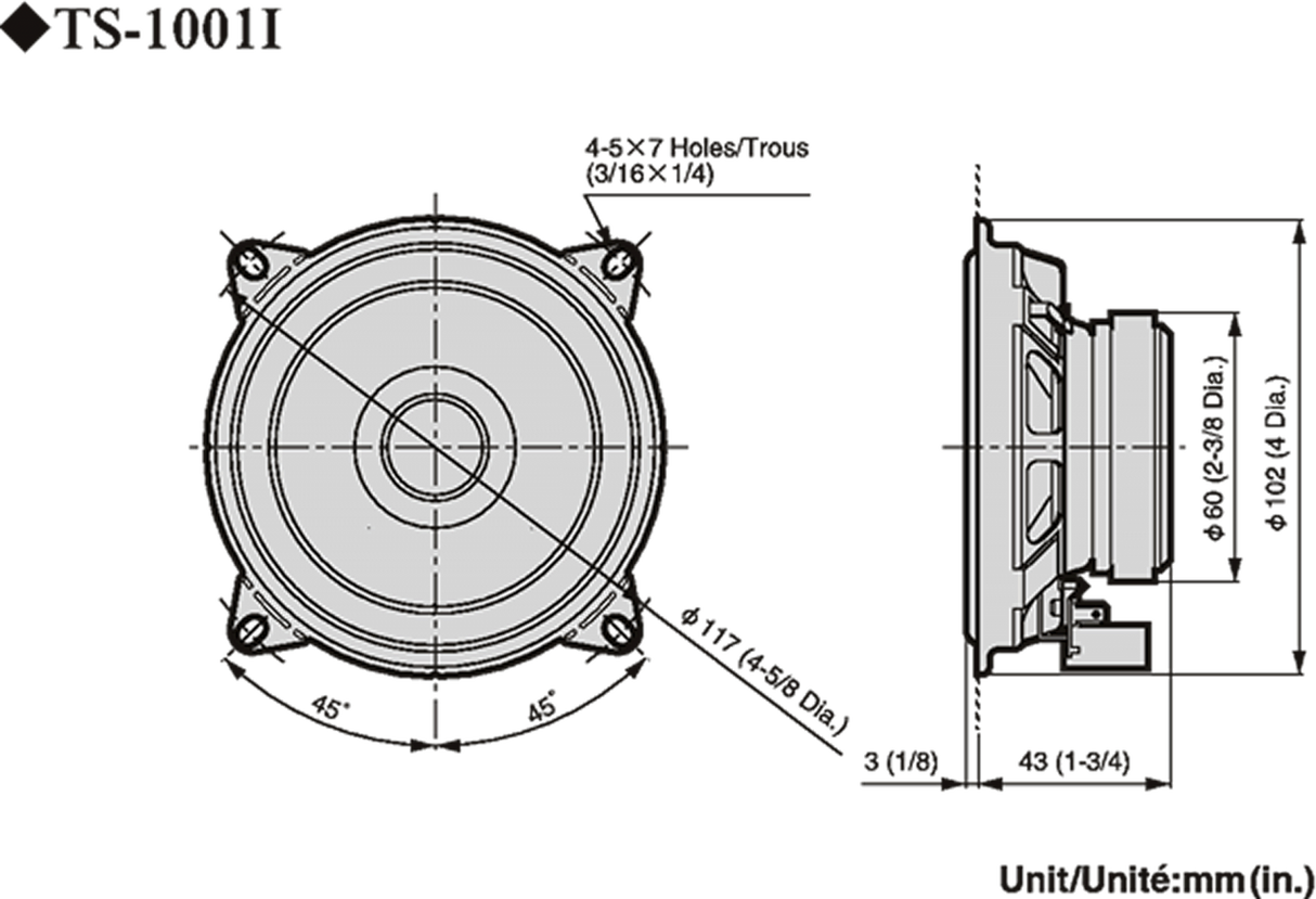 Pioneer TS-1001i