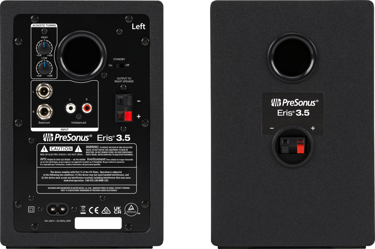 Presonus Eris 3.5 2nd Gen Studie Monitors (Pair)