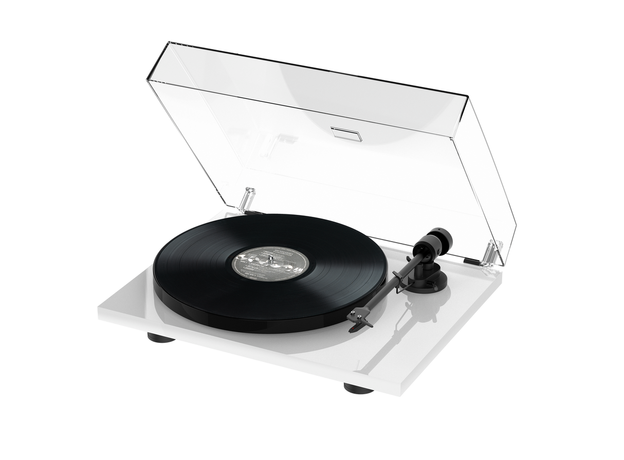 Pro-Ject E1 Phono AT3600L Turntable (White)