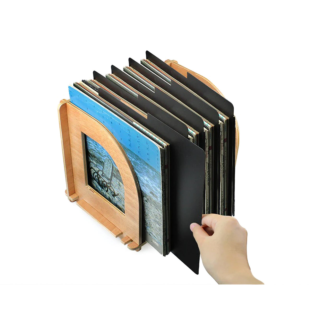 Plastic Record Dividers 5 Pieces