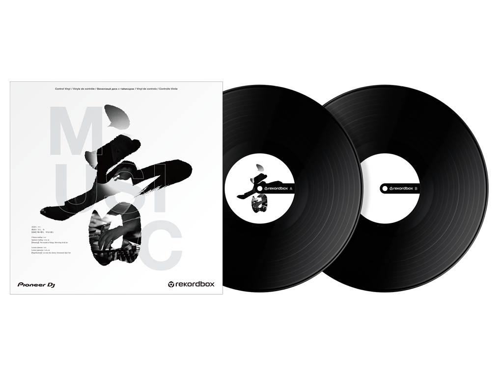RB-VD2-K Rekordbox control vinyl (set of 2) (black)