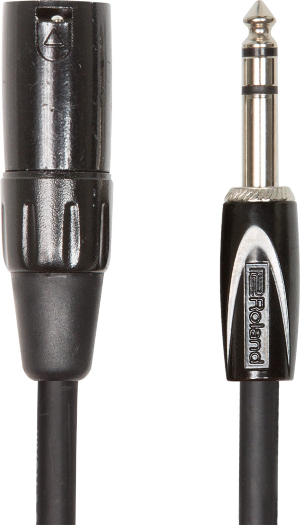 Roland Signal Cable XLR Male to 6.3 mm Jack Stereo (1.5m)