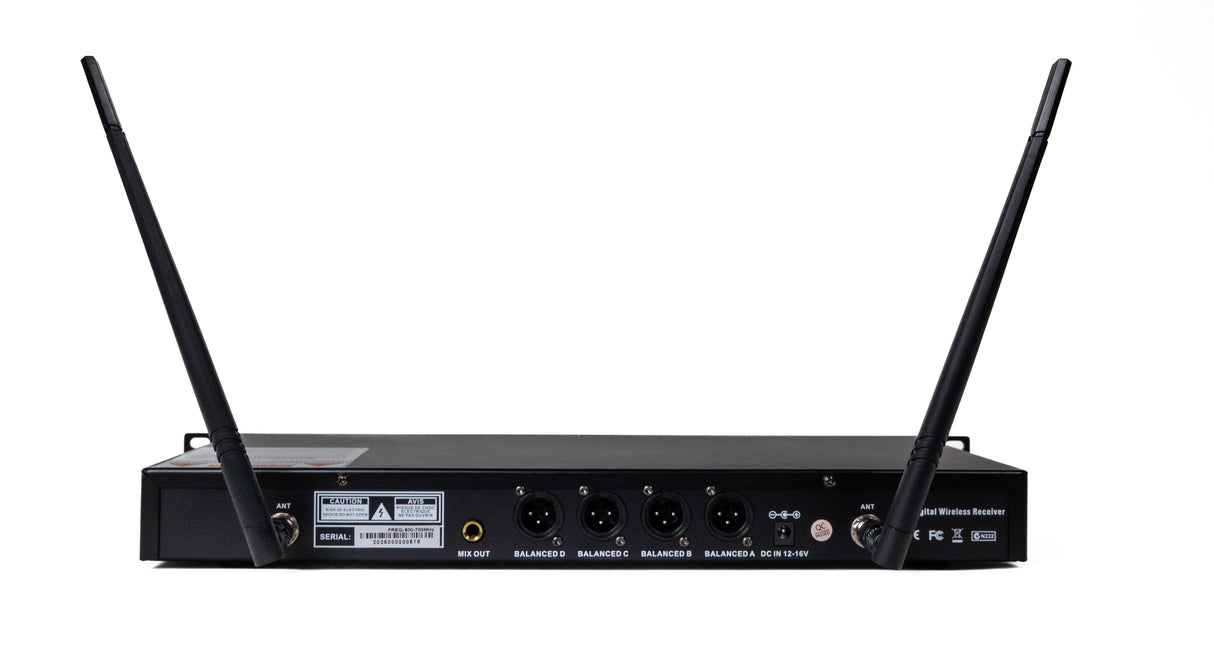 Renton Pro Wireless Microphone (4 channels)