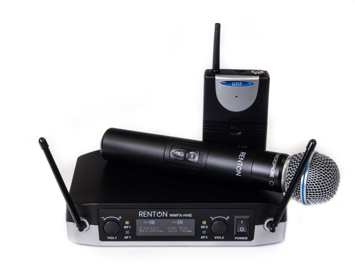 Renton WMFX Wireless Combo Microphone Set