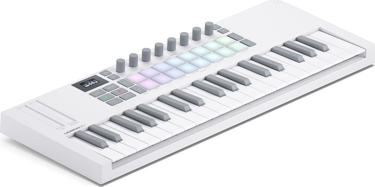 Novation Launchkey MINI 37 MK4 Keyboard (White)