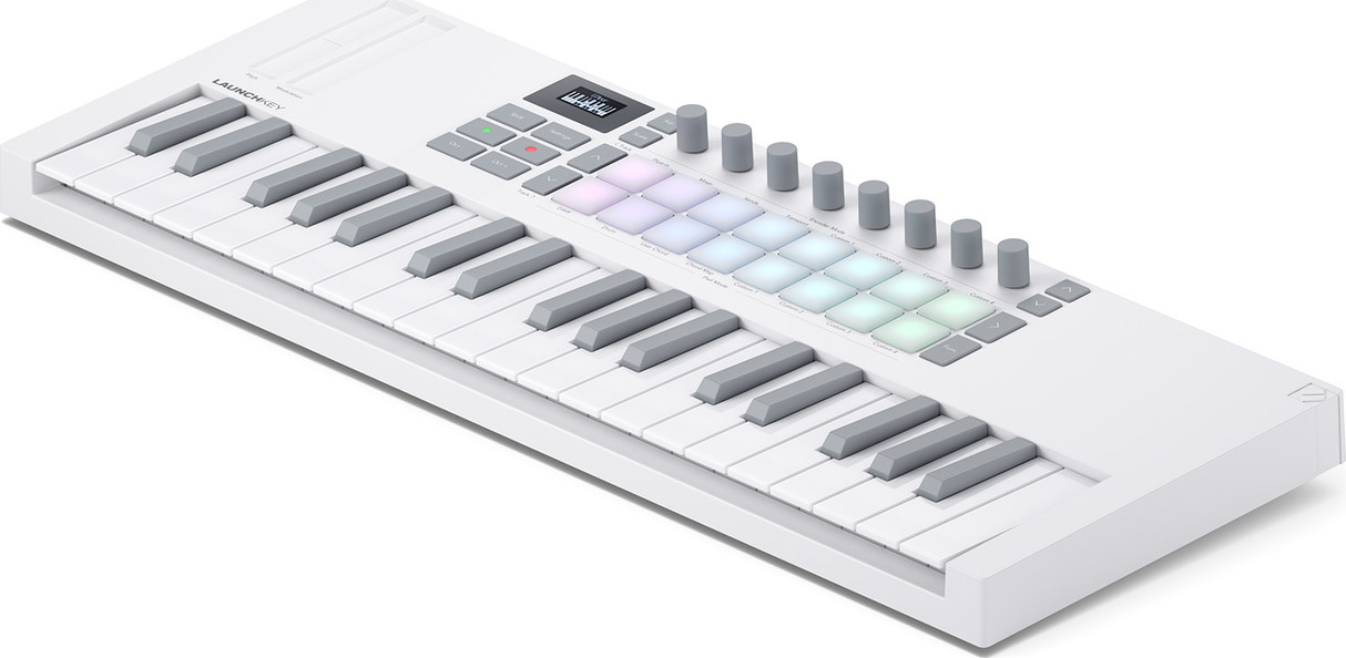 Novation Launchkey MINI 37 MK4 Keyboard (White)