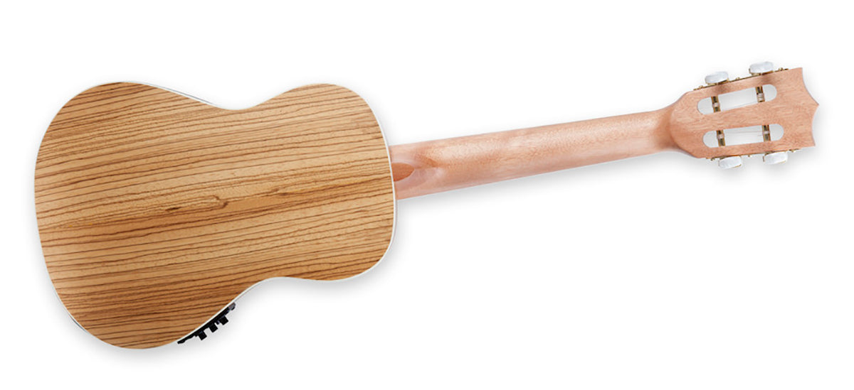 Reno RU320E Grand Concert Ukulele with Pickup and Tuner (Natural)