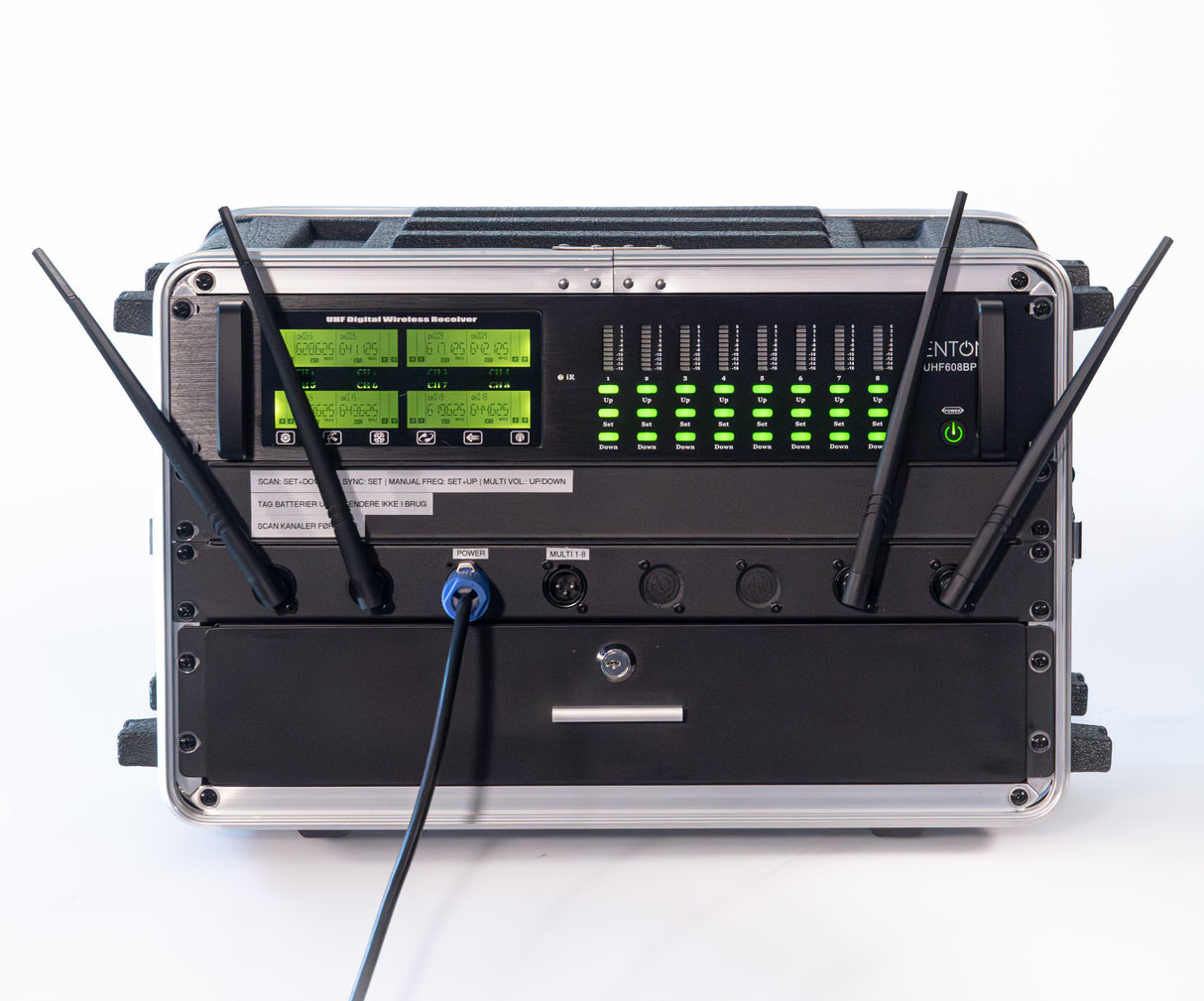 Renton Rack Wireless System (8 Headsets)