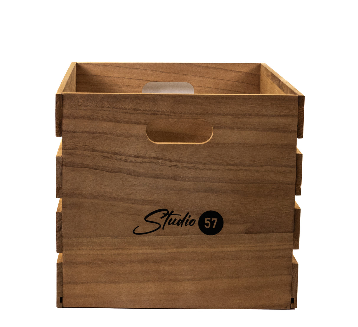 Studio 57 Vinyl record storage box (Wood)