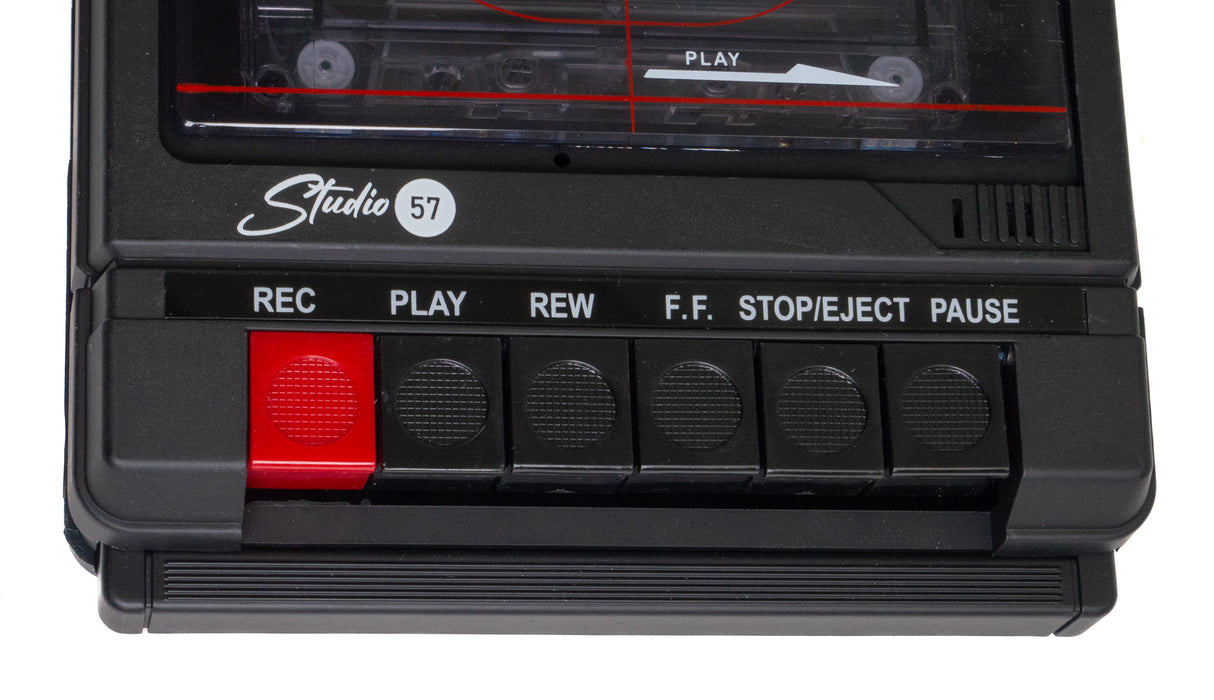 Studio 57 - Cassette Recorder (Black)