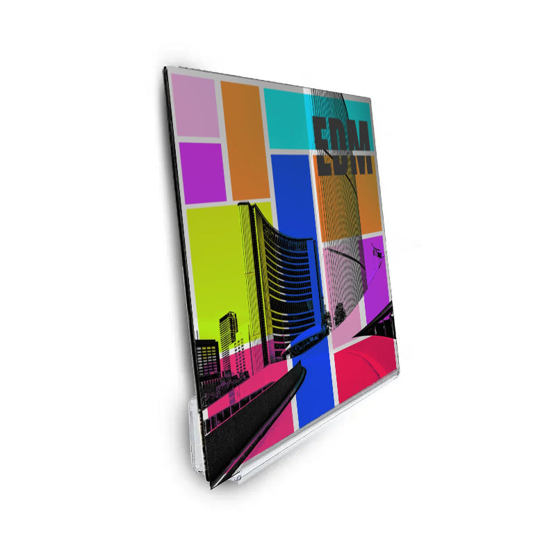 Studio 57 Shelf for vinyl records (Transparent)